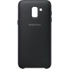 Samsung   A6 Plus 2018 A605 Dual Layer Cover Black Neoriģinālie Maciņi