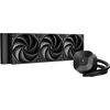 DeepCool LE360 V2 ZERO DARK Processor Liquid cooling kit 12 cm Black 1 pc(s) Procesoru dzesēšana
