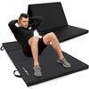 Stabils, saliekams paklājiņš ar Velcro stiprinājumu, 180 x 90 x 5 cm, melns - Marbo Sport Vingrošanas paklājiņi