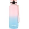 Ūdens pudele Sports water bottle Meteor 1500 ml pink/blue Бутылки для велосипедов