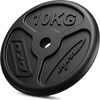 Standarta dzelzs disks, tievs 10 kg ar ø31 mm urbumu MW-O10-slim - Marbo Sport Svaru ripas un stieņi