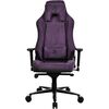 Arozzi Vernazza SoftFabric Arozzi Gaming Chair Frame material: Metal; Wheel base: Aluminium; Upholstery: Soft Fabric Purple Gaming krēsli