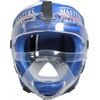 Masters Meistaru boksa ķivere ar masku KSSPU-M (WAKO apstiprināta) 02119891-M02 - niebieski+L Боксерская экипировка