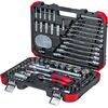 Uzgaļu komplekts Gedore 3300062; 1/4''; 1/2''; 92 gab. Mehāniskie instrumenti