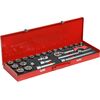 Uzgaļu komplekts Gedore 3300006; 1/2''; 10-32 mm; 24 gab. Mehāniskie instrumenti