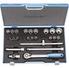Uzgaļu komplekts Gedore D19EMU-20; 1/2''; 23 gab. Mehāniskie instrumenti