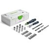 Instrumentu komplekts Festool SYS3 S 76-1/4''-CE RA; 37 gab. Piederumi urbjiem