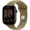 Apple Watch Series 12 GPS 42mm Dark Bronze Aluminium Case with Olive Sport Band - S/M Smart-Watch Умные часы