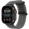 Apple Watch Ultra 4 GPS + Cellular 49mm Black Titanium Case with Translucent Black Ocean Band Smart-Watch Умные часы