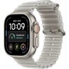 Apple Watch Ultra 4 GPS + Cellular 49mm Natural Titanium Case with Translucent Grey Ocean Band Smart-Watch Умные часы