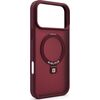 Evelatus Apple  iPhone 18 Pro Max Shield Case With MagSafe & Stand Matte Ring Burgundy Чехлы - альтернативные