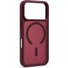Evelatus Apple  iPhone 18 Pro Silver-Shield Skin Feel 2-in-1 MagSafe Case Burgundy Чехлы - альтернативные