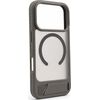 Evelatus Apple  iPhone 18 Pro Rubber Coated MagSafe With Stand Case Smoke Grey Чехлы - альтернативные