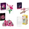 LEGO Botanicals Pink Bouquet Bundle (with Vase) Конструкторы