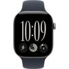 Apple Watch S12 Alu 46mm Space Gray Sport Arm. Navy M/L Smart-Watch Pulksteņi