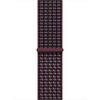 APPLE 42mm Burgundy Plaid Sport Loop Apple Smart-Watch aksesuāri
