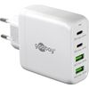 Goobay 64818 68 W USB-C PD GaN Multiport Fast Charger, White Новинки Компьютерная техника