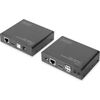DIGITUS HDMI HDBaseT 2.0 KVM Extender Set, 100 m Adapteri