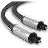 UGREEN UGR510 Оптический аудиокабель Toslink 1.5m / серебристый Aудио-видео