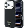 Guess Kevlar Triangle Logo MagSafe Aizsargapvalks priekš iPhone 18 Pro / 17 Pro / melns Neoriģinālie Maciņi