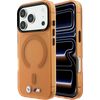 BMW M IML Frosted Metal Logo & Trims MagSafe Защитный чехол для iPhone 18 Pro / оранжевый Чехлы - альтернативные