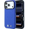 BMW M Carbon Printed Ring MagSafe Case Aizsargapvalks priekš iPhone 18 Pro / 17 Pro / zils Neoriģinālie Maciņi