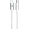 Forever Vibe C2G Kabelis USB-C uz USB-C 1m Data USB kabeļi