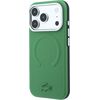 Lacoste PVC Petit Pique Semi Wrap Embossed MagSafe Case Aizsargapvalks priekš iPhone 18 Pro Max / Estragon Neoriģinālie Maciņi