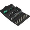 Uzgriežņa galviņu komplekts Wera 8100 SA 14 Zyklop Comfort; 1/4''; 28 gab. Mehāniskie instrumenti