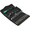 Uzgaļu komplekts Wera WE05005542001; 1/4''; 28 gab. Mehāniskie instrumenti