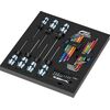 Instrumentu komplekts Wera 9760 Foam Insert Stainless Set 1; 36 gab. Mehāniskie instrumenti