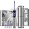Szczoteczka Soniczna Jimok J6 Capsule Silver - Grey + 4 końcówki Elektriskās zobu birstes, irigatori
