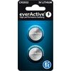 Lithium batteries everActive CR2032 - blister 2 pcs Baterijas un akumulatori