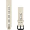 Garmin watch strap QuickFit 20mm fenix 9 Pro, cream/french grey Smart-Watch aksesuāri