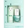 Set Inuwet: Inuwet, Nail Polish, Turquoise Is A Siren, 5 ml *Miniature + Bunny Fruity, Hydrating & Conditioning, Lip Balm, 3.5 g Dekoratīvā kosmētika