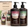 Set Arganicare: Coconut, Hair Shampoo, Nourishing & Moisturising, 400 ml + Coconut, Hair Conditioner, Hydrating & Nourishing, 400 ml Matu kopšana