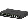 NETGEAR GS308E Managed L2/L3 Gigabit Ethernet (10/100/1000) Black Коммутаторы (Switch)