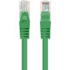 Lanberg Patchcord CAT.5E UTP 1M fluke passed 10-pack, Green PCU5-20CC-0100-G Сетевые кабели