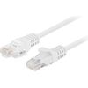 Lanberg Patchcord CAT.5E UTP 0.25M fluke passed 10-pack, White PCU5-20CC-0025-W Сетевые кабели