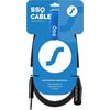 SSQ JSXM1 - XLR male - Jack stereo 6,3 mm cable , 1 m Проводa