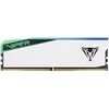 Patriot DIMM 16GB DDR5-6000 (black, PVER516G60C30W, VIPER RGB Elite 5, INTEL XMP, AMD EXPO) Оперативная память (RAM)