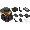 Neo Laser płaszczyznowy 3D 12 linii zielony 30M, uchw. magnet. Jaunumi -Dārzam