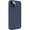 Evelatus Apple  iPhone 14 / 13 Premium Magnetic Soft Touch Silicone Case Dark Blue Neoriģinālie Maciņi
