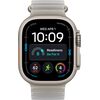 Apple Watch Ultra 4 Titan Cell 49 Natural Ocean Bracelet Smart-Watch Pulksteņi