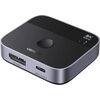 Ugreen DisplayPort/USB-C to USB-C switch grey Коммутаторы (Switch)