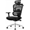 Krzesło biurowe Jan Nowak Ergonomiczny fotel biurowy czarny AXIS Новости, мебель, дом