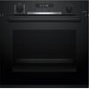 Bosch, Series 6, pyrolytic cleaning, 71 L, black - Built-in oven Jaunumi Sadz. tehnika