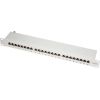 LOGILINK-  Patch Panel 19''-mounting Cat.6A STP 24 ports, grey