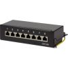 LOGILINK- Patch Panel Desktop Cat.6A STP 8 ports, Black