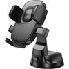 Car phone holder Hoco H76 (dashboard) black Telefonu Turētāji Auto Velo Moto